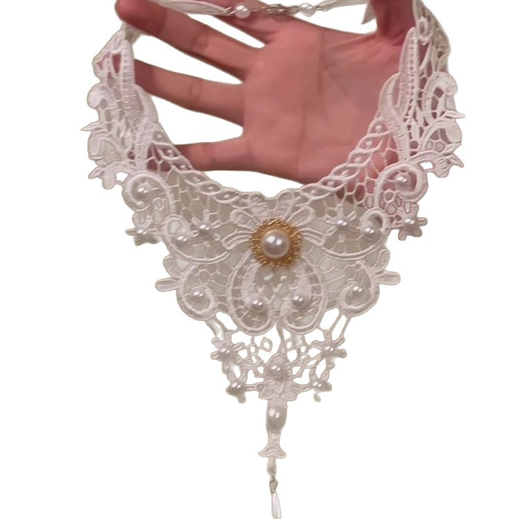 Colier din dantelă pentru clavicule, din aliaj, cu ciucuri, multistrat, lanț regulat, pandantiv zodiac, electroplatat