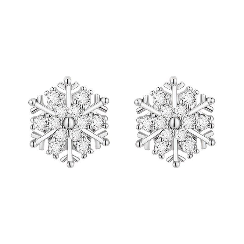 Ушни обици Simang Jewelry — висок клас, синтетични циркония камъни, ушни игли от титаниева стомана, покритие с истинско злато, за жени