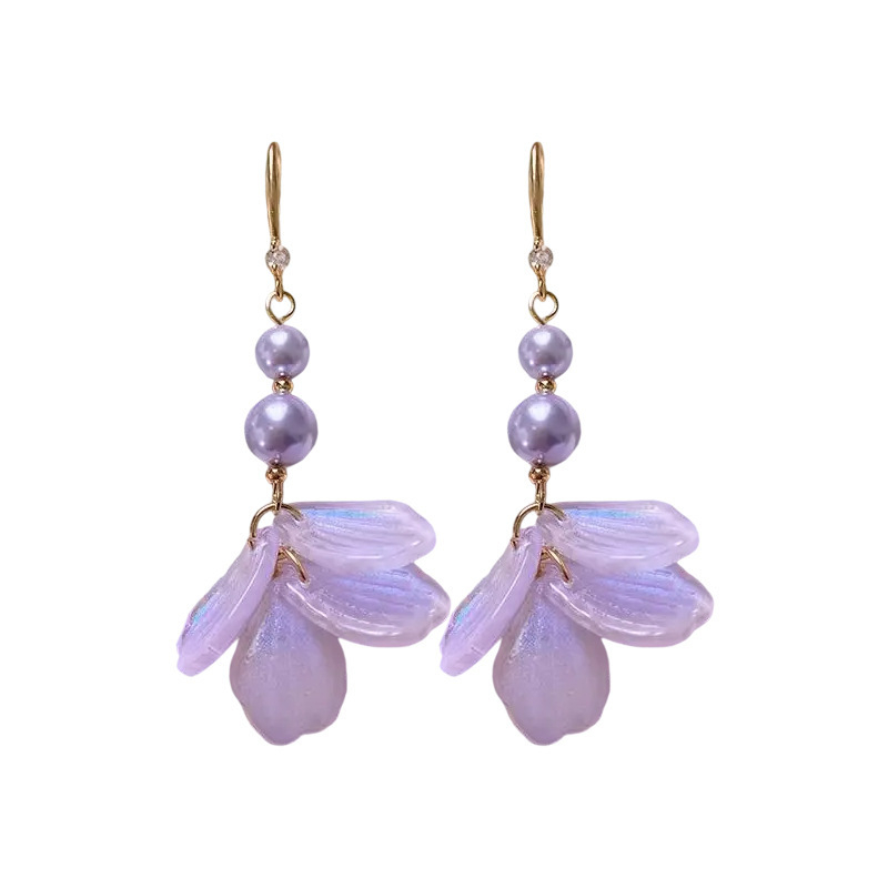 Σκουλαρίκια - Κράμα ψευδάργύρου - Γεωμετρικός σχεδιασμός - Ηλεκτροπλατίωση - Κορεάτικο στυλ - Φρέσκα και γλυκά