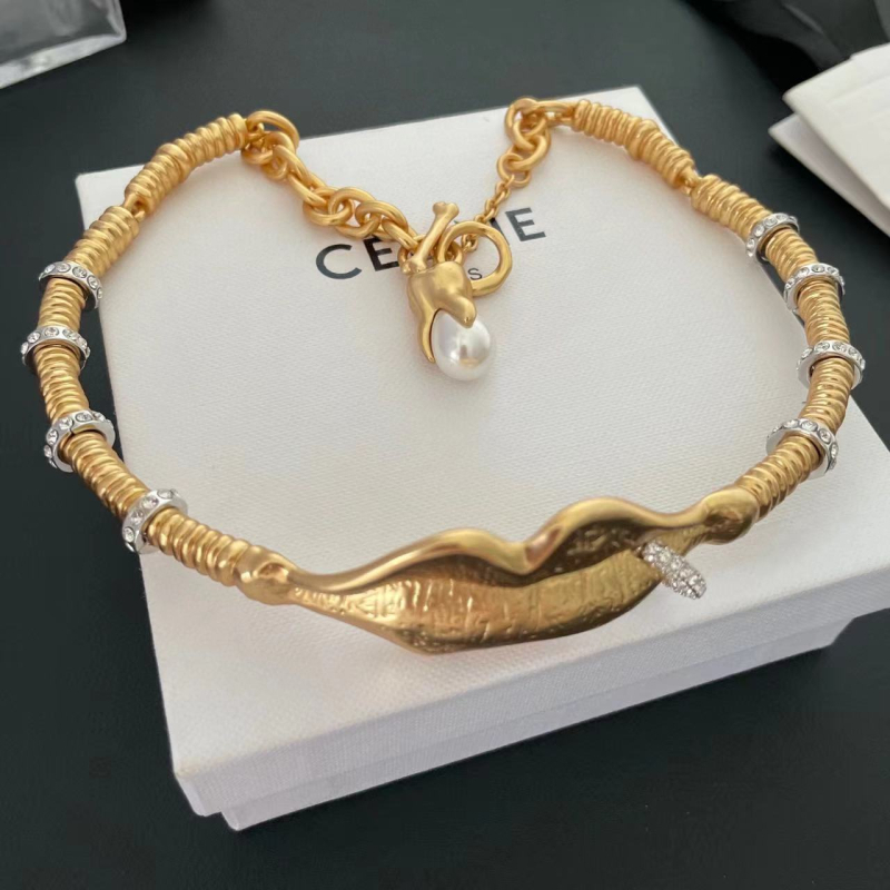 Bakrena ogrlica s bakrenim privjeskom, ogrlica tipa ključne kosti, unisex, težina 100 g, stil osobnosti