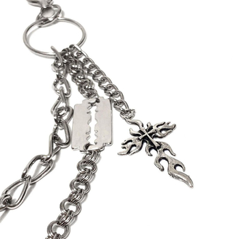 Αλυσίδα παντελονιών για τζιν – κράμα, ηλεκτροπλατιωμένη επιφάνεια, αυτόνομη συσκευασία