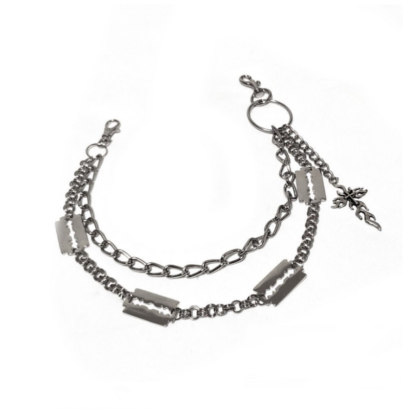 Αλυσίδα παντελονιών για τζιν – κράμα, ηλεκτροπλατιωμένη επιφάνεια, αυτόνομη συσκευασία