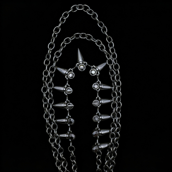 Nadráglánc – uniszex, ötvözet, Ashengyou Jewelry, Y015, 2025 ősz