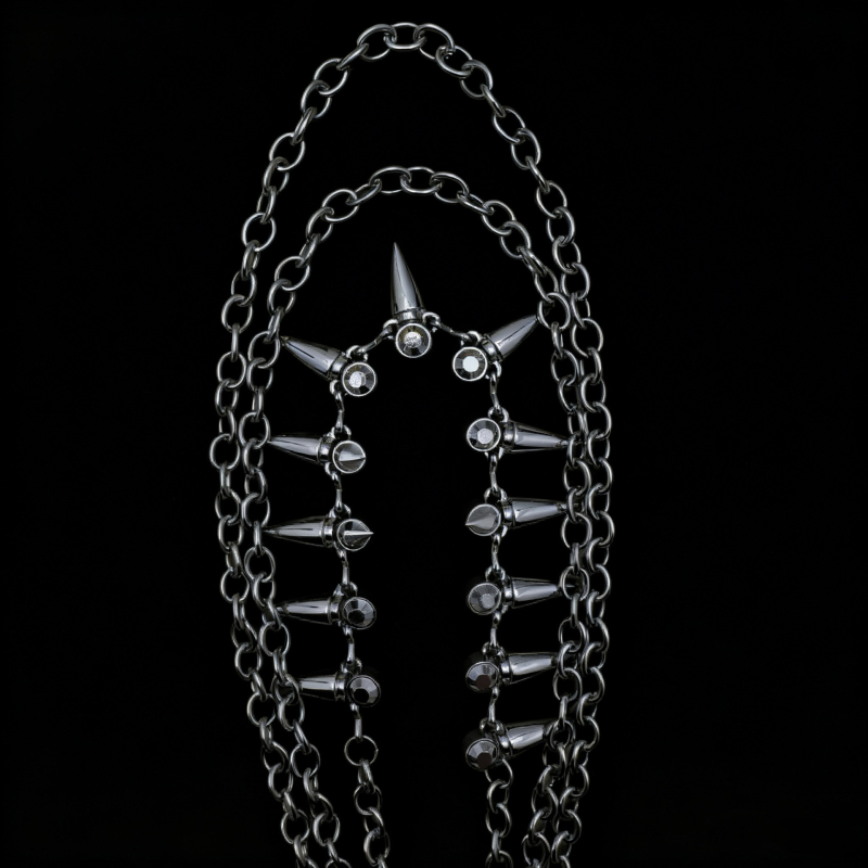 Nadráglánc – uniszex, ötvözet, Ashengyou Jewelry, Y015, 2025 ősz