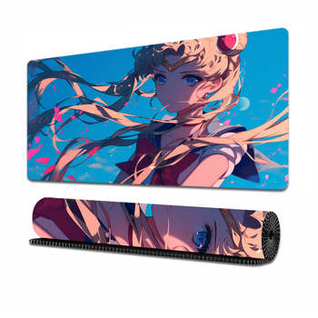 Sailor Moon Rajzfilm Asztali Pad - Természetes gumi, Csúszásmentes, Termikus transzfer nyomtatás, Logó nyomtatás, OEM testreszabás