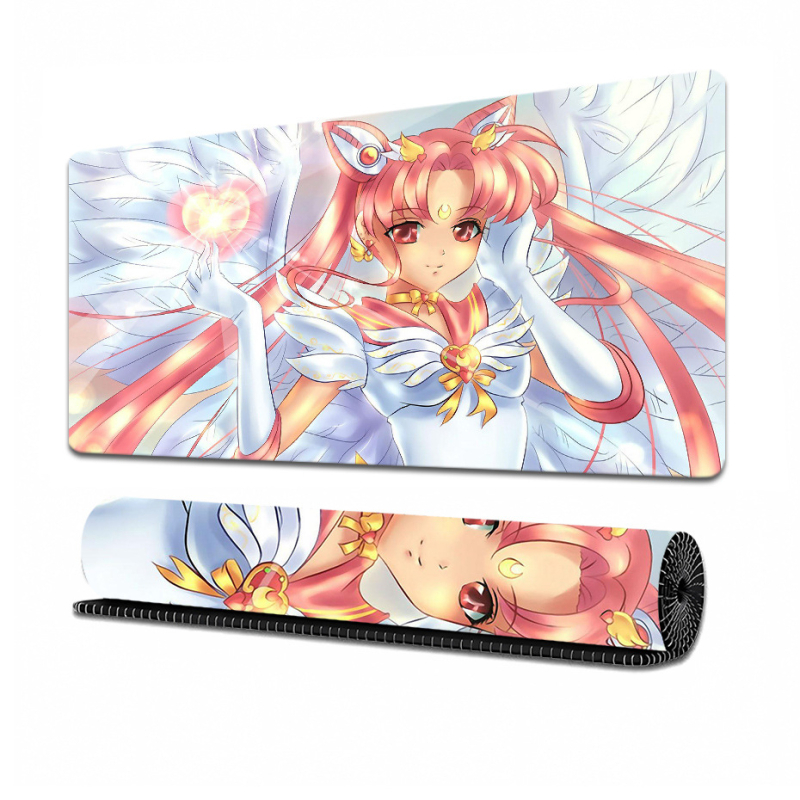 Sailor Moon Rajzfilm Asztali Pad - Természetes gumi, Csúszásmentes, Termikus transzfer nyomtatás, Logó nyomtatás, OEM testreszabás