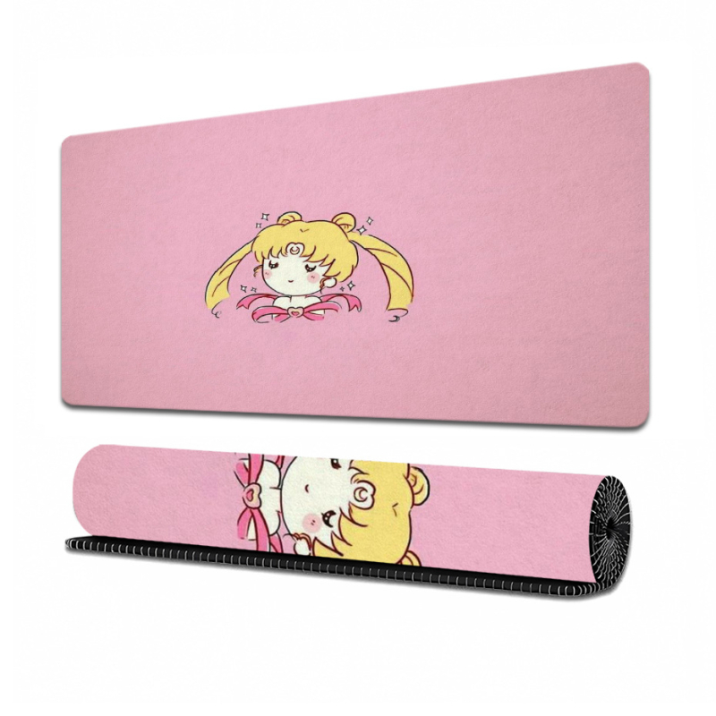 Sailor Moon Rajzfilm Asztali Pad - Természetes gumi, Csúszásmentes, Termikus transzfer nyomtatás, Logó nyomtatás, OEM testreszabás