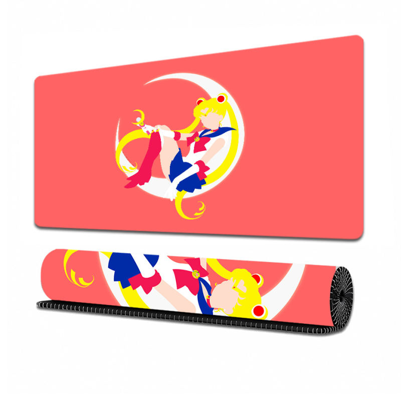 Sailor Moon Rajzfilm Asztali Pad - Természetes gumi, Csúszásmentes, Termikus transzfer nyomtatás, Logó nyomtatás, OEM testreszabás