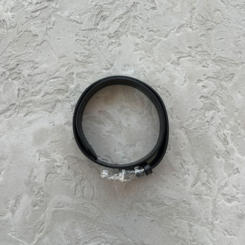 Centură unisex din piele split, cataramă din oțel inoxidabilă și închidere cu șnur, Primăvara 2025