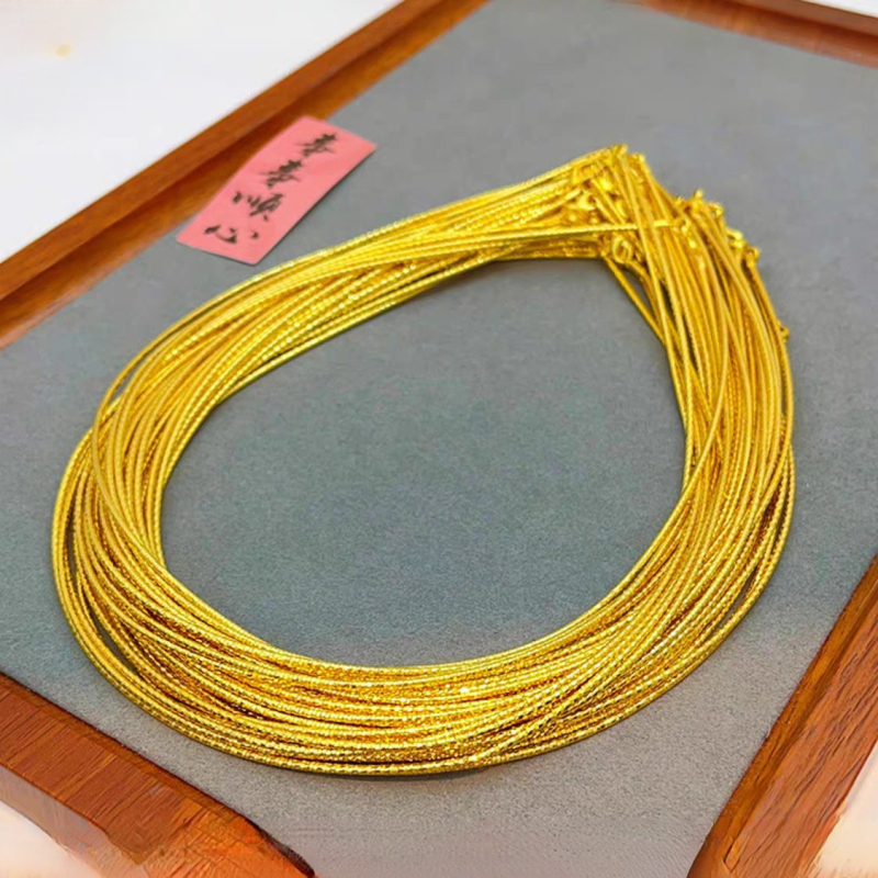 Колие-яка от позлатен месинг; многослоен дизайн; висулка от позлатен месинг; синджир: яка; за жени