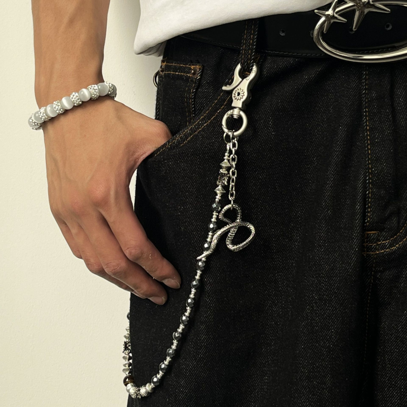 Lanac za hlače - Unisex, streetwear - Ručno izrađeno - Mješavina materijala - Serija Viper