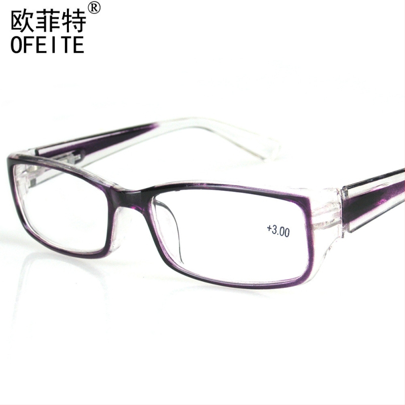 Γυαλιά ανάγνωσης για πρεσβυωπία, φακοί ρητίνης, πλήρες πλαίσιο, πλαίσιο PC, μοντέλο 1019