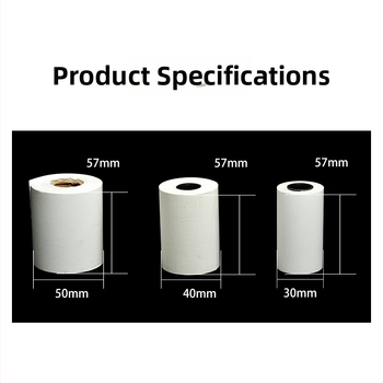 Termiškai jautri popieriaus ritė optometrijos spausdintuvui, modelis 805633, popierius, biurui