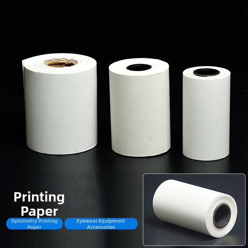 Termiškai jautri popieriaus ritė optometrijos spausdintuvui, modelis 805633, popierius, biurui