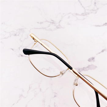 Γυαλιά ανάγνωσης, μοντέλο 2003, μεταλλικό πλαίσιο, φακοί από γυαλί, πλήρης σκελετός