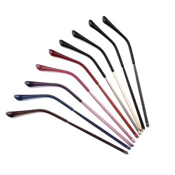 Fém szemüveg-láb kiegészítői — pár, egyfogú dizájn, univerzális illeszkedés, Haiyu, 2023 tavasz