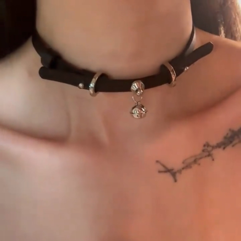 Колие-яка от кожа с окачване от сплав, модел Y191, стил луксозна модна колие