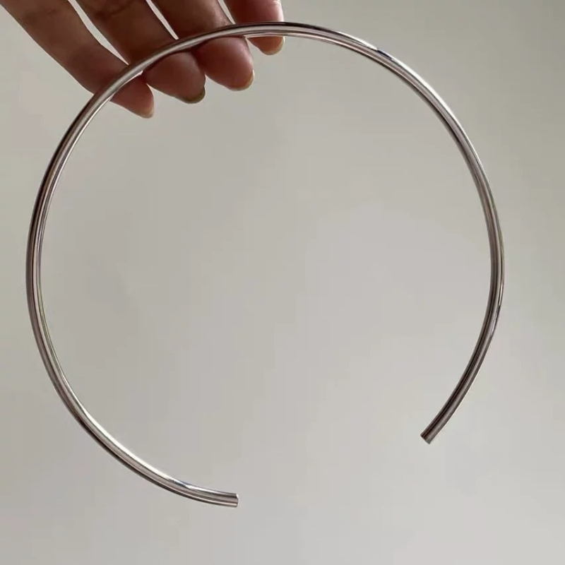 Ключична огърлица от неръждаема стомана, геометрична верижка, дължина 31–40 см, регулируема