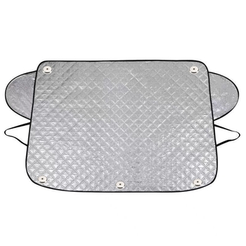 Esiklaasi kaitsekate autole, universaalne, paksendatud alumiiniumfoolium, klõpsuga paigaldus, 440 g