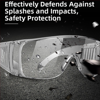 Aizsargbrilles DL522012, PVC materiāls, aizsardzība pret triecieniem, zīmols Effective
