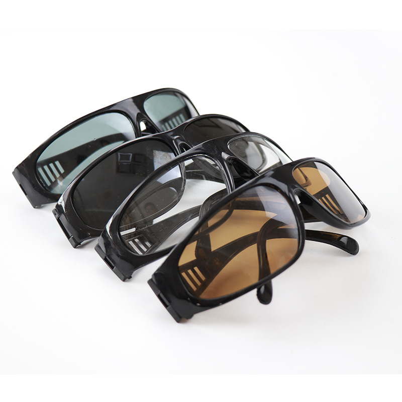 Metināšanas aizsargbrilles ar antispatter aizsardzību, stikla lēca 0,15 mm, modelis HGZ-27-4, GB_14866_2006