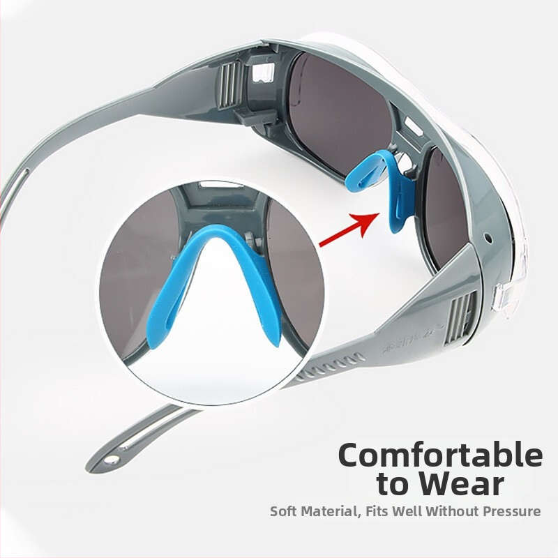 New Welding Friends aizsargbrilles metināšanai, sveķu rāmis, noņemams rāmis, pret atspīdumu, pret šļakatām, pret triecieniem