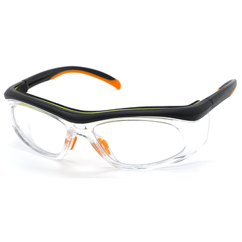 Aizsargbrilles darbam: modelis GY06, regulējams rāmis miopijai, lēca 1.6 mm, 100% gaismas caurlaidība, HD skaidra lēca, GB1466 standarts, aizsardzība pret vēju, putekļiem un šļakatām