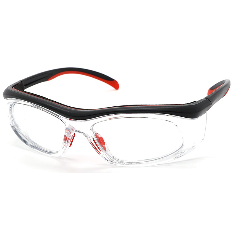 Aizsargbrilles darbam: modelis GY06, regulējams rāmis miopijai, lēca 1.6 mm, 100% gaismas caurlaidība, HD skaidra lēca, GB1466 standarts, aizsardzība pret vēju, putekļiem un šļakatām