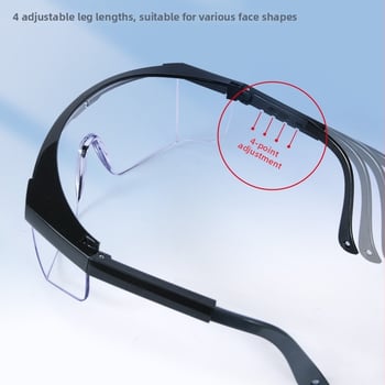 Προστατευτικά γυαλιά SG-71003, πολυκαρβονικό υλικό, αντικρούσεις/αντιγρατσουνιές, UV προστασία, GB14866-2006, CE EN 166, ANSI Z87.1, AS/NZS 1337.1