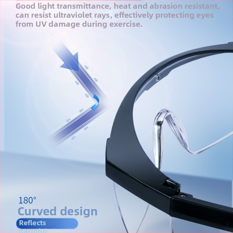 Προστατευτικά γυαλιά SG-71003, πολυκαρβονικό υλικό, αντικρούσεις/αντιγρατσουνιές, UV προστασία, GB14866-2006, CE EN 166, ANSI Z87.1, AS/NZS 1337.1