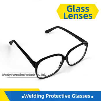 Woody 868 Ochelari de protecție cu lentile PC + plano, grosime 2 mm, transmisie luminoasă 99%, praf și stropire pentru sudură