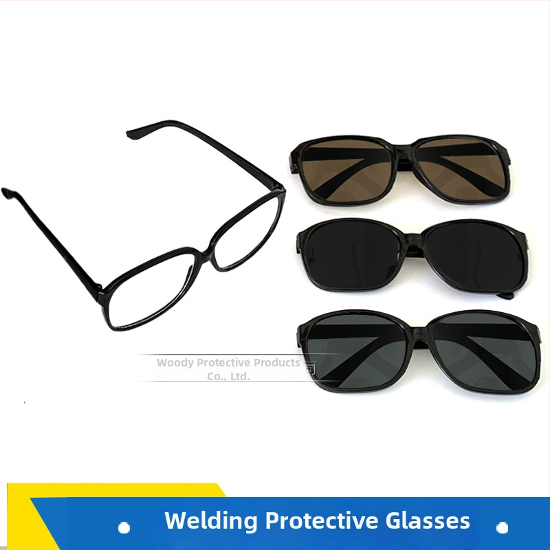 Woody 868 Aizsargbrilles ar PC + plano lēcām, 2 mm biezums, 99% gaismas caurlaidība, putekļu un šļakatu aizsardzība