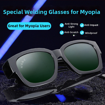 Metināšanas aizsargbrilles ar regulējamu rāmi, pretatspīduma funkciju un aizsardzību pret šļakatām