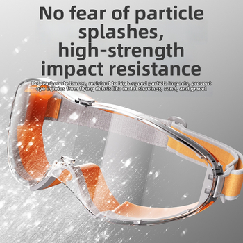 Tööstuslikud kaitseprillid udutõkke, veekindlad, tuule- ja tolmukindlad; sobivad lõikamiseks, lihvimiseks ja keevitamiseks; bränd Lichang, raam TPE, kood S2323
