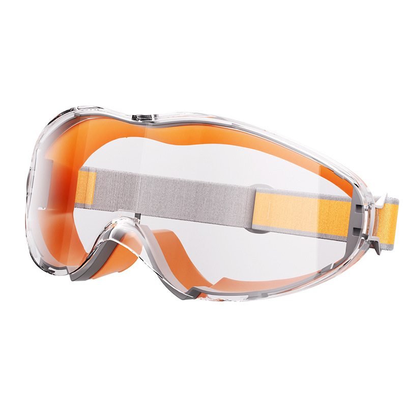 Tööstuslikud kaitseprillid udutõkke, veekindlad, tuule- ja tolmukindlad; sobivad lõikamiseks, lihvimiseks ja keevitamiseks; bränd Lichang, raam TPE, kood S2323