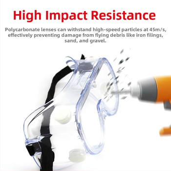 3M 1621af kaitseprillid, millel on udu vastu, keemiliste ainete, tolmu ja mõju vastu, UV-kaitse 99%