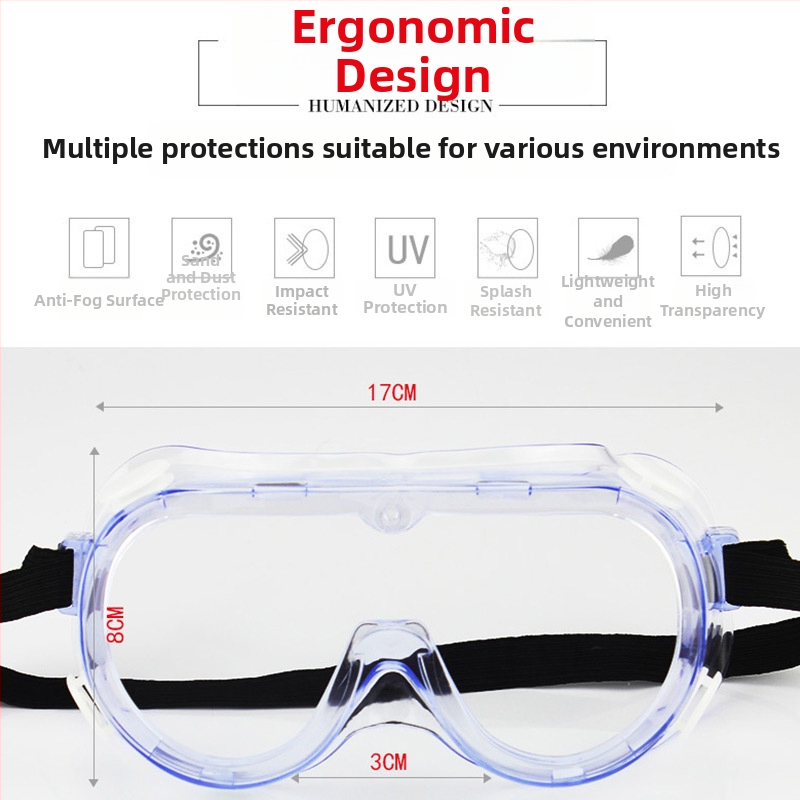 3M 1621af apsauginiai akiniai su anti-rasojimu, anti-cheminėms medžiagoms, anti dulkių, anti smūgiams, UV apsauga 99%