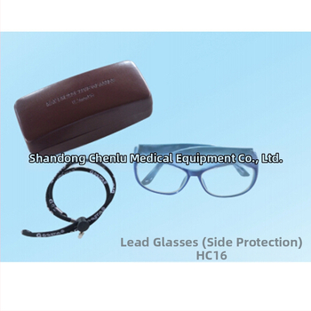 HC18 aizsargbrilles ar svina stiklu – pret radiāciju, universālais tips 0.75 mmpb, svina ekvivalents 0.5 mmpb