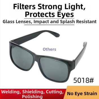 Aizsargbrilles metināšanai ar caurspīdīgām lēcām – putekļu, skrāpējumu un šļakatu aizsardzība