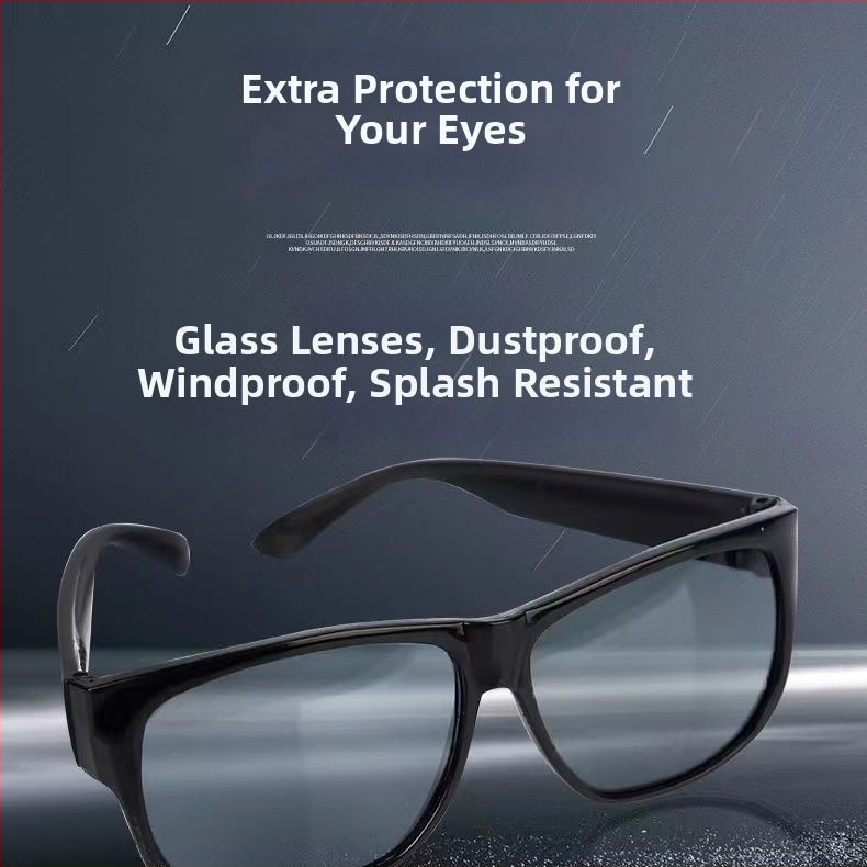 Aizsargbrilles metināšanai ar caurspīdīgām lēcām – putekļu, skrāpējumu un šļakatu aizsardzība