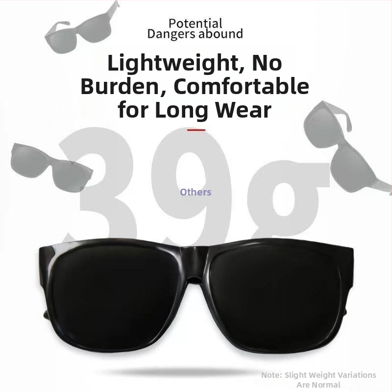 Aizsargbrilles metināšanai ar caurspīdīgām lēcām – putekļu, skrāpējumu un šļakatu aizsardzība