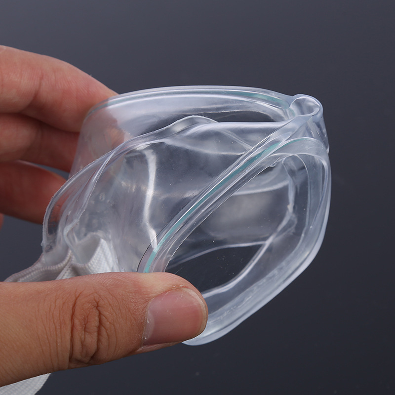 PVC zaštitne naočale s elastičnim remenom, protiv prskanja, otporne na udar, otporne na vjetar, propusnost svjetla 99%