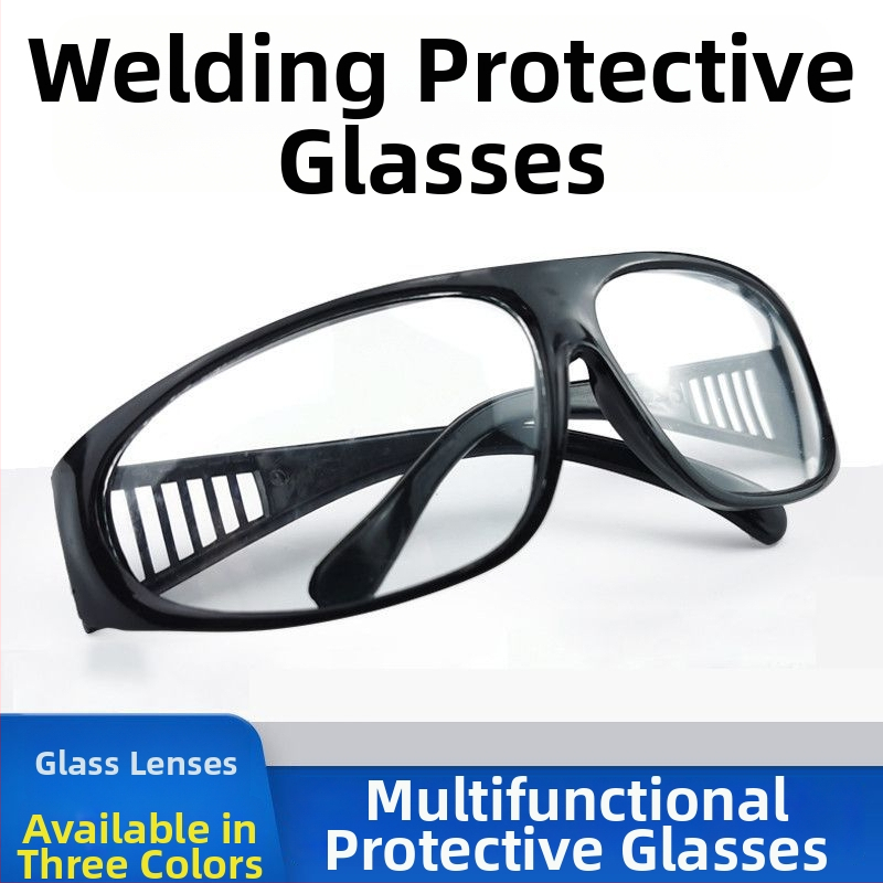 Suvirinimo apsauginės akinės — prieš akinimą, vėjo atsparios, dulkių atsparios, poliravimui ir pjaustymui — Prekės ženklas: Yisheng