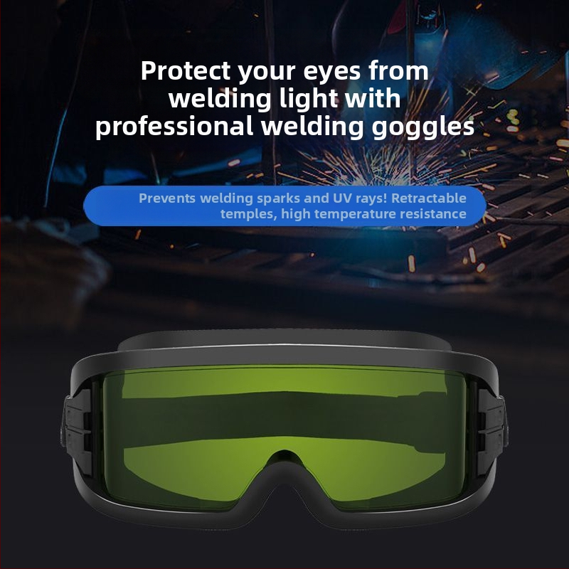 Zváracie ochranné okuliare s antireflexnou úpravou, proti žiareniu a proti nárazu