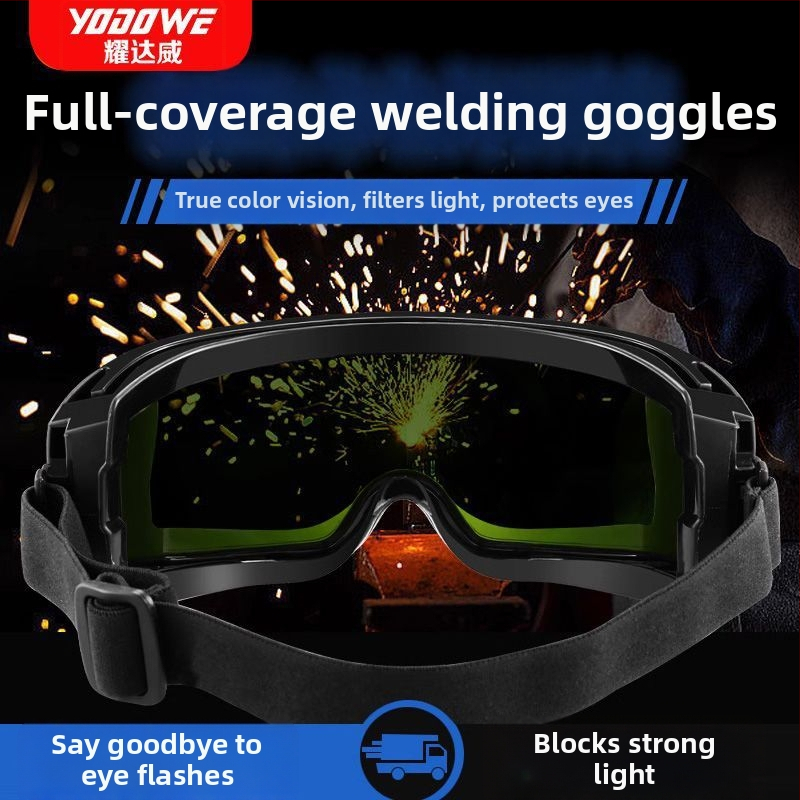 Zváracie ochranné okuliare s antireflexnou úpravou, proti žiareniu a proti nárazu