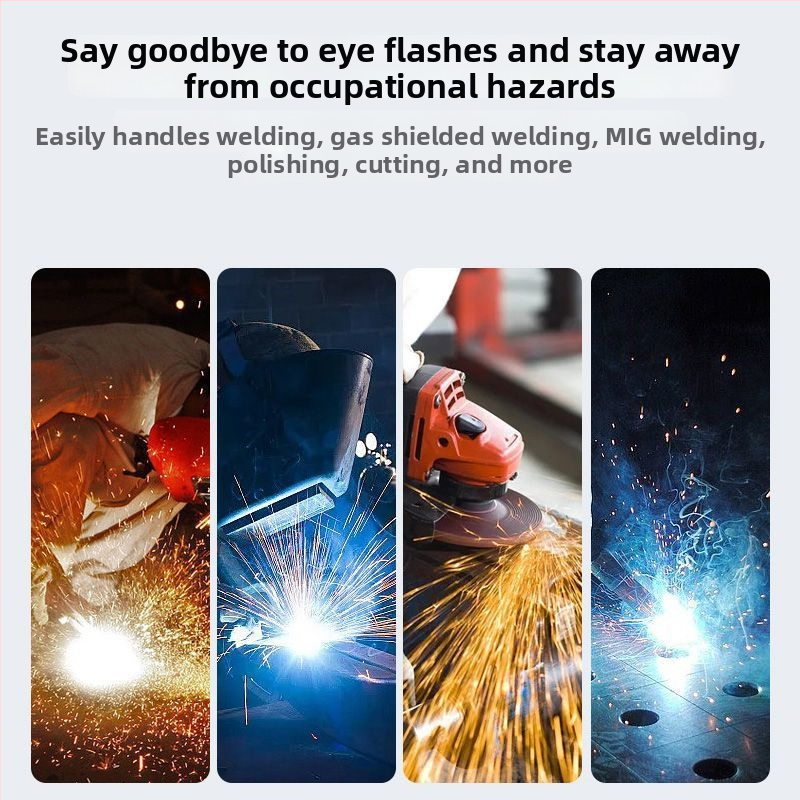 Zváracie ochranné okuliare s antireflexnou úpravou, proti žiareniu a proti nárazu