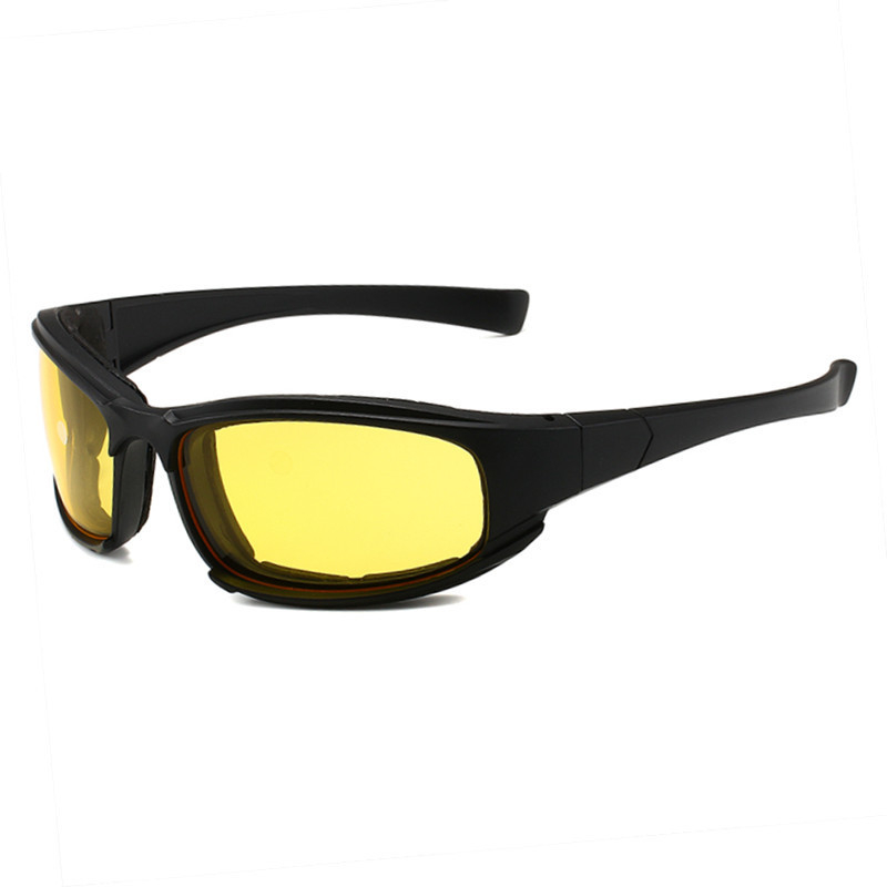 Taktilised prillid F-X7, PC raam, unisex, välitingimuste kasutamiseks, tuule ja liiva kaitseks, löögikindlad, plahvatuskindlad