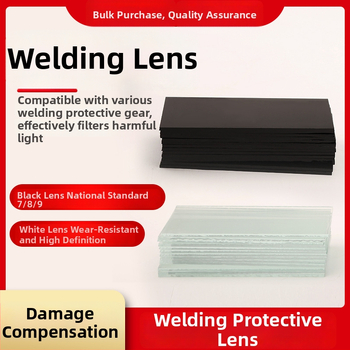 Metināšanas aizsargbrilles, modelis 7#8#9#, stikla lēca, 1–3 mm biezums, acu aizsardzība