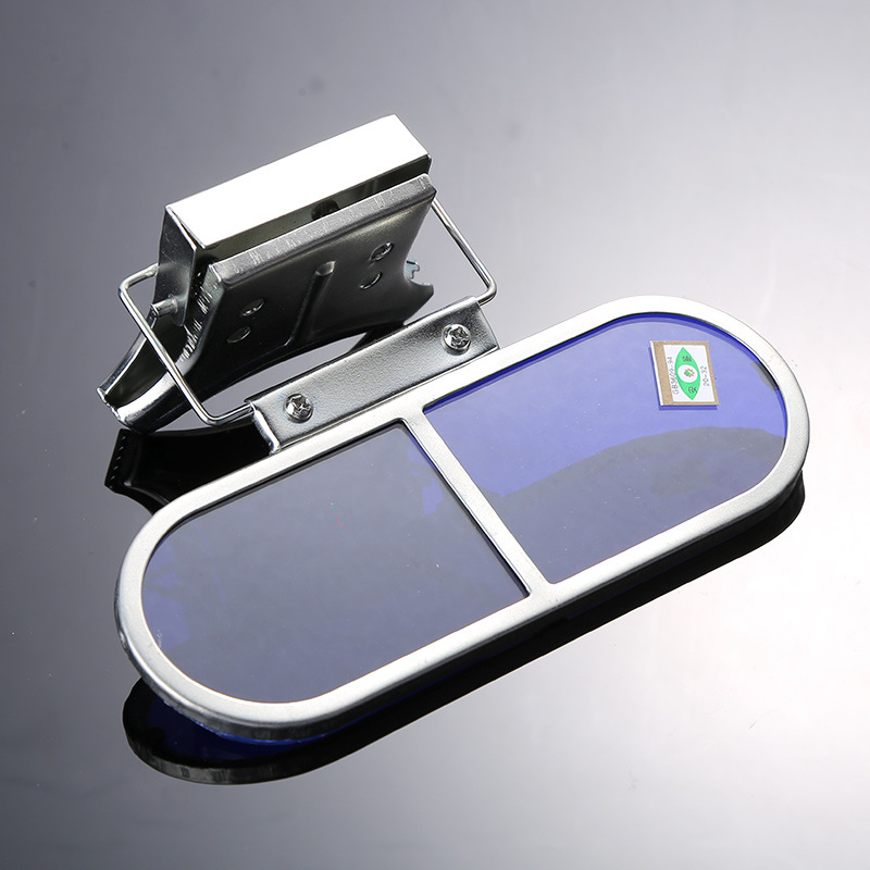 Aizsargbrilles ar antiatspindes lēcu un regulējamu rāmi; skrūv-klips dizains augstām temperatūrām tēraļa ražošanā, aizsardzība pret pilieniem un gaismas radiāciju.