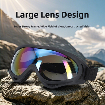 X400 prillid – PC materjal, tuulekindlad, täisraamiga sportprillid, unisex